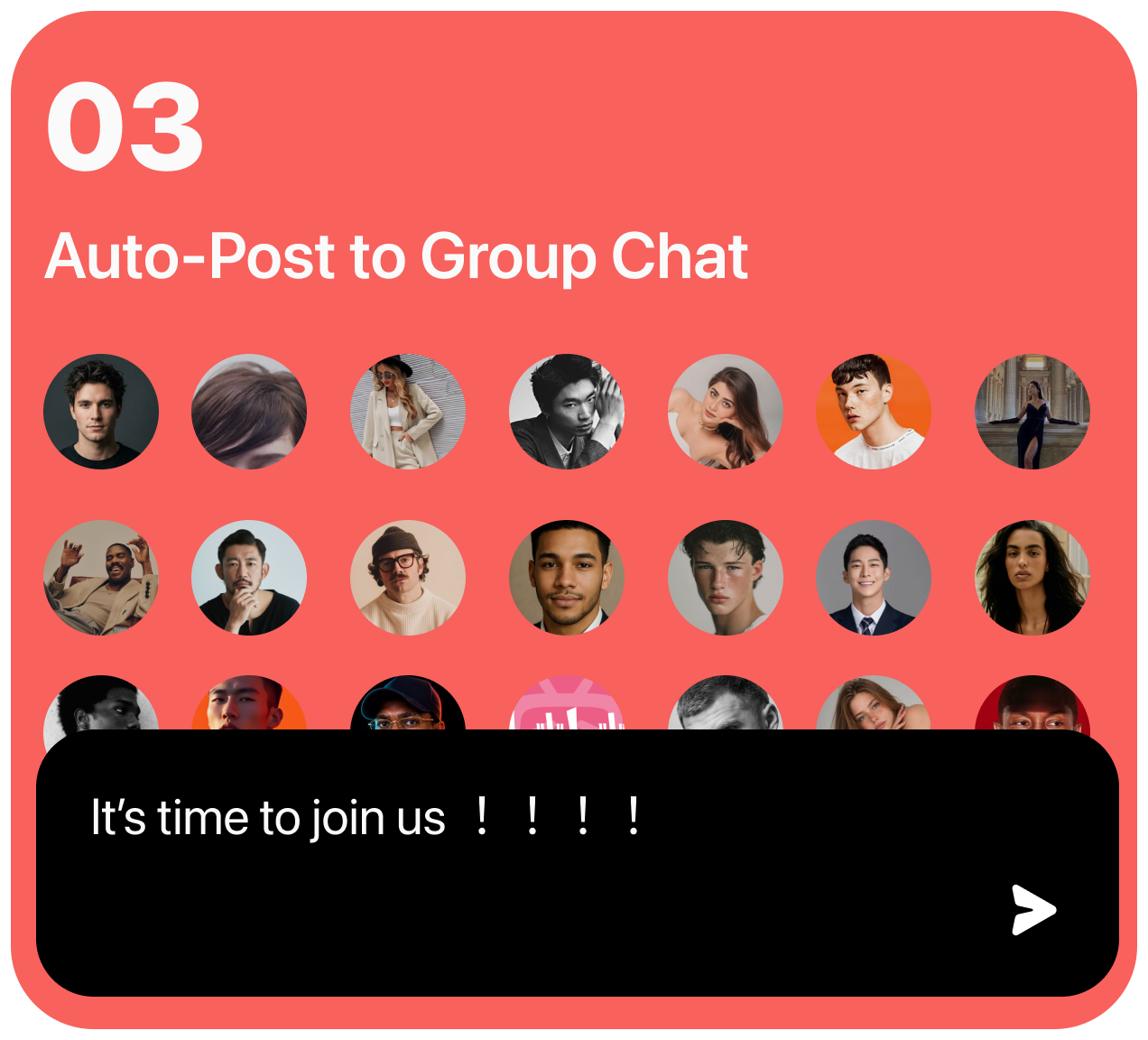 Auto-Post to Group Chat